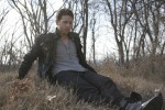 In the grass
