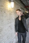 Smiling on wall